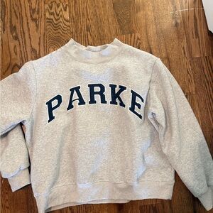 Parke Crewneck Sweatshirt - Light Gray